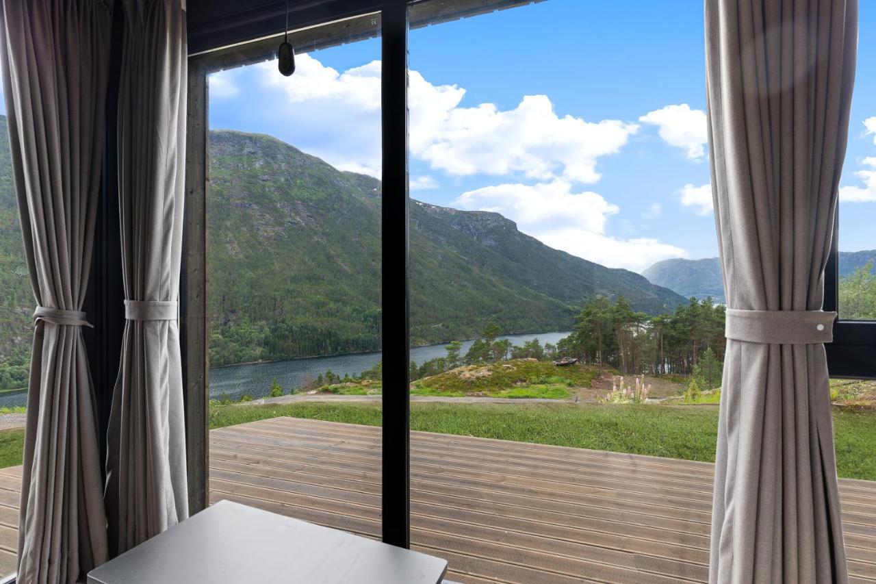 Sogndal Fjordpanorama - Studio Cabins With View Exterior foto