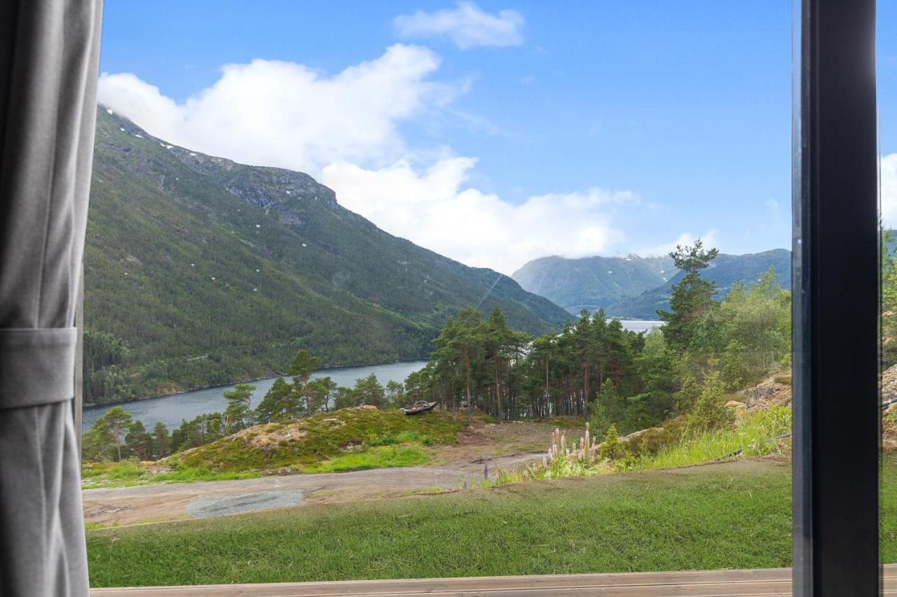 Sogndal Fjordpanorama - Studio Cabins With View Exterior foto