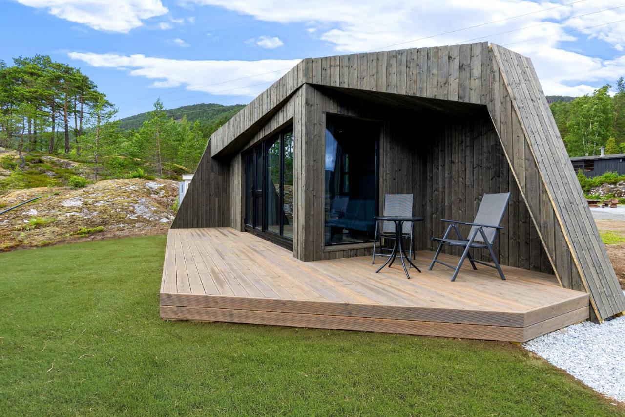 Sogndal Fjordpanorama - Studio Cabins With View Exterior foto