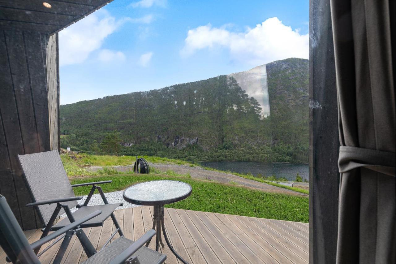 Sogndal Fjordpanorama - Studio Cabins With View Exterior foto