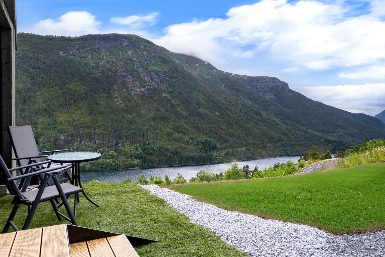 Sogndal Fjordpanorama - Studio Cabins With View Exterior foto