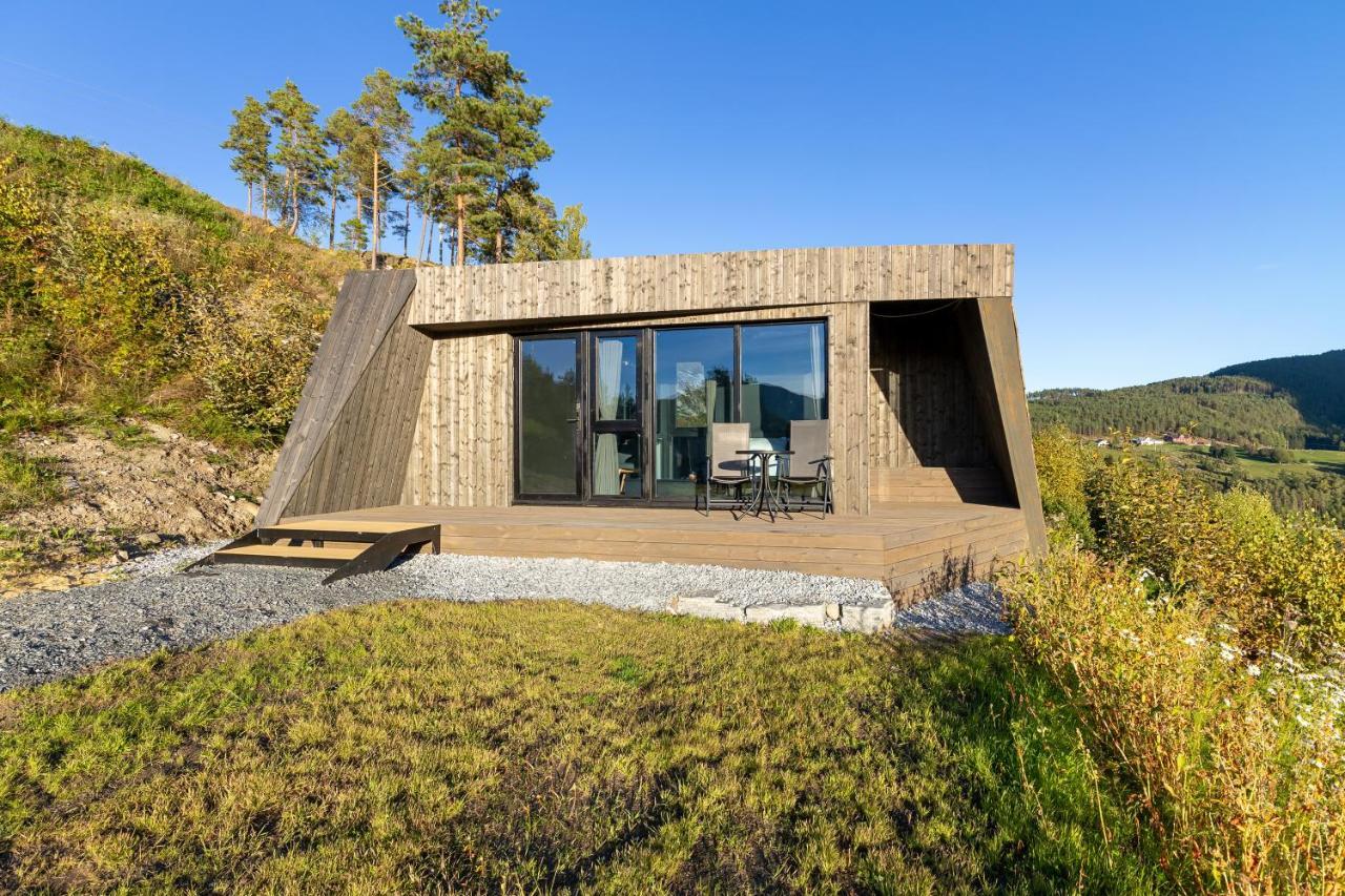 Sogndal Fjordpanorama - Studio Cabins With View Exterior foto