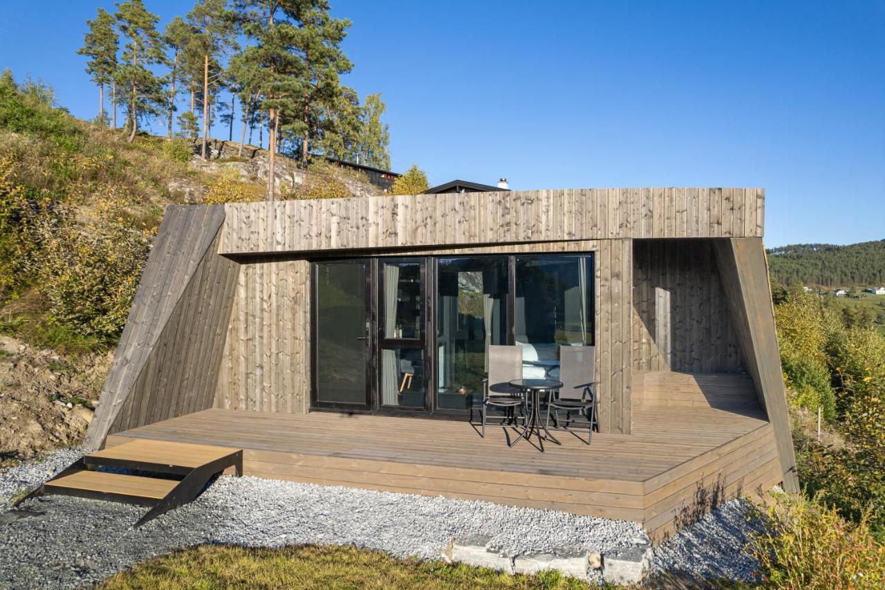 Sogndal Fjordpanorama - Studio Cabins With View Exterior foto